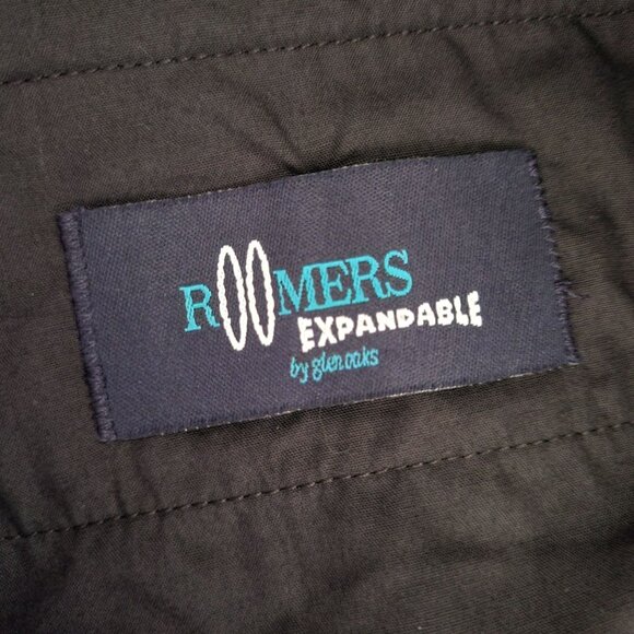 Mens Roamers Expandable Gray Dress Pants W38/L32 100% Polyester - Picture 3 of 5